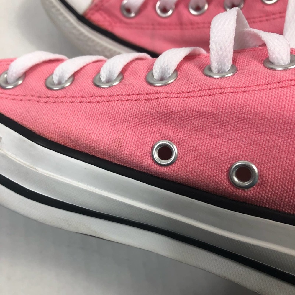 SOLD Converse 109827F Low Top Sneakers Pink Size 8 - Picture 8 of 8